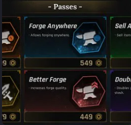ALL GAME PASSES [2274 Robux] - THE FORGE | Fast Delivery