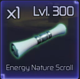 1x Energy Nature Scroll | ⭐️300+ LVL⭐️ | Via Trading In-Game | Jujutsu Infinite