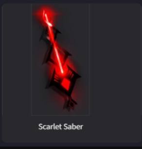 Scarlet Saber Skin For Tryhard Rod