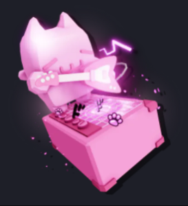 Pink Rebel Kitty Boat