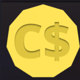 1B C$ | COINS | C$ | COIN FISCH | NOT SHADY