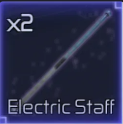⚡ELECTRIC STAFF | CURSED SPECIAL GRADE WEAPON | LVL.300+ | VIA TRADE | JUJUTSU INFINITE⚡