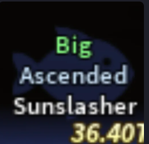 1x Sunslasher - FISCH - FISCHFEST - Limited Fish