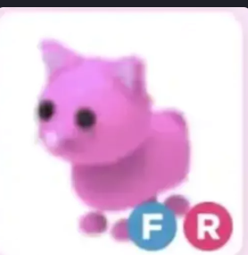 FR Pink Cat Adopt Me #mpe3