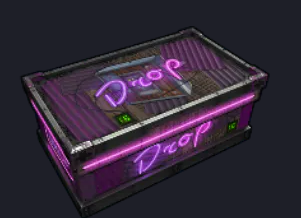 Neon Drop Box Storage ⚡ Fast Trade