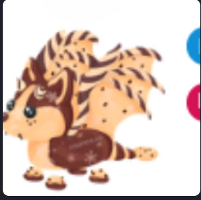 FR Chocolate Chip bat dragon #mpe75