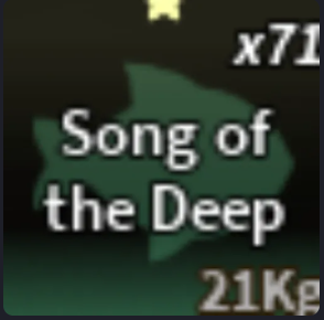 SONG OF THE DEEP | LIMITED RELIC | RELIC | QUEST RELIC | MOBY | BLESSED SONG