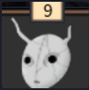 Cracked mask / bloodlines