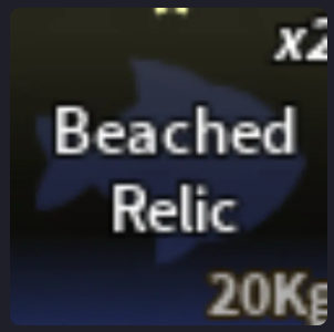 1x BEACHED RELIC | LIMITED RELIC | FISCHFEST FREE RANDOM RELIC ( COSMIC/TWISTED/EXALTED)