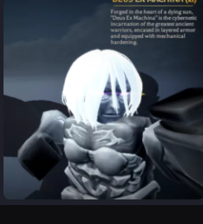 DEUS EX MACHINA ( FEMALE TITAN SKIN ) '