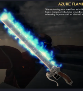 AZURE FLAME ( LEGENDARY AURA SWORD) '
