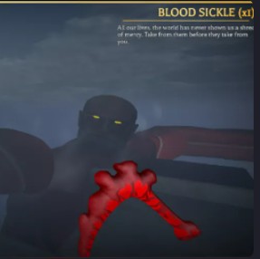 BLOOD SICKLE '