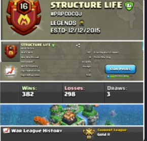STRUCTURE LIFE !! LEVEL 16.8 !! WIN 382 LOSS 298 !! CAPITAL PEAK 5 !! ALMOST LEVEL 17 !! AFFORDABLE !! FAST DELIVERY
