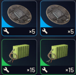 20 ARC CIRCUITRY 80 BATTERY