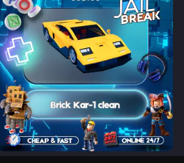 JailBreak > Brick Kar-1 Clean > RBL