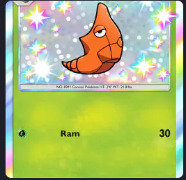 [ENG/JP/CHT/GER/FRA/SPA/POR/ITA/KR] 1 Star Shiny Metapod ⭐ - B3b [All language]