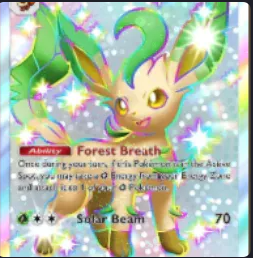 [ENG/JP/CHT/GER/FRA/SPA/POR/ITA/KR] 2 Star Shiny Leafeon Ex ⭐️⭐️ [All language]