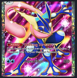 [ENG/JP/CHT/GER/FRA/SPA/POR/ITA/KR] 2 Star Greninja Ex Full Art⭐️⭐️ [All language]