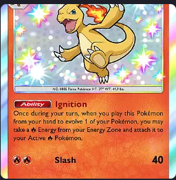 banner background image [ENG/JP/CHT/GER/FRA/SPA/POR/ITA/KR] 1 Star Shiny Charmeleon ⭐️ - B2b [All language]