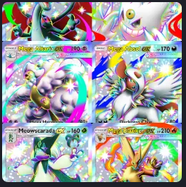 [ENG/JP/CHT/GER/FRA/SPA/POR/ITA/KR] Any 2-Star Shiny Card | Mega Absol | Mega Altaria | Mega Charizard X | Mega Gengar |