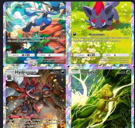 [ENG/JP/CHT/GER/FRA/SPA/POR/ITA/KR] Any 1-Star Card⭐️ | Riolu | Zorua | Hydreigon | Treecko etc. [All language]