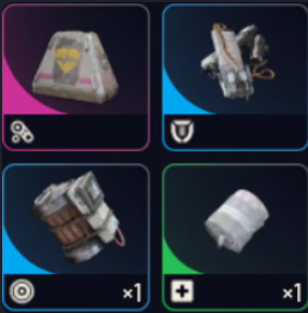 PVP bundle 20 Looting MK 3 Survivor Augment 20 Medium shield 60 Trigger Nade 100 Herbal Bandage