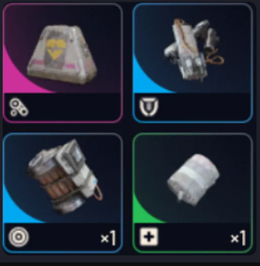 PVP bundle 10x Looting MK.3 Survivor Augment 10 Medium shield 30x Trigger Nade 50x Herbal Bandage