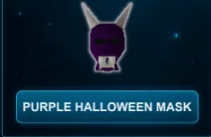 Purple Halloween Mask