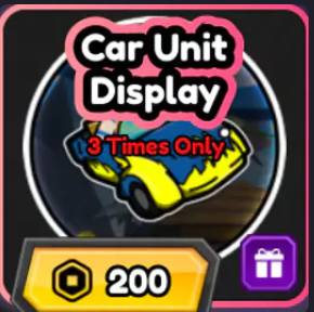 Car Unit Display ( 200R )