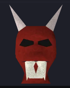 Red Halloween Mask