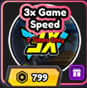 3x Game Speed ( 799 R )