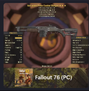 [PC] Insane range shotgun aa5035 legacy
