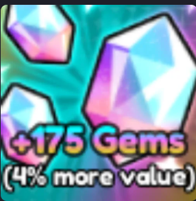 ✅✅+175Gems(4% more value)✅✅120R