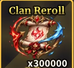 100000 Clan Reroll✅