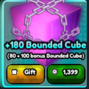 All Star Tower Defense X - +180 Bounded Cube【1399R】