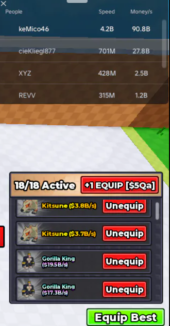 90.8B/s + 4.2B SPEED items in below PICs