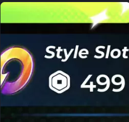 Style Slot 8 | [499R] | ⚡ Instant Delivery