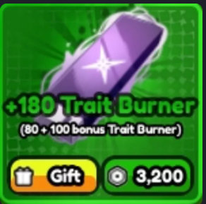 All Star Tower Defense X - +180 Trait Burner【3200R】