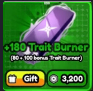 All Star Tower Defense X - +180 Trait Burner x 10【32000R】