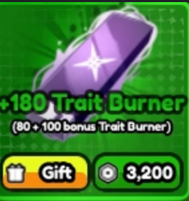 All Star Tower Defense X - +180 Trait Burner【3200R】x 3