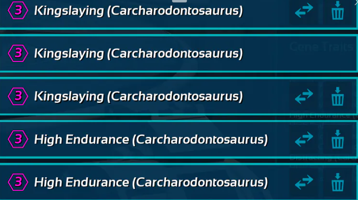 one set of carchar traits as the pic PVE Crossplay PC/PS/XBOX Official