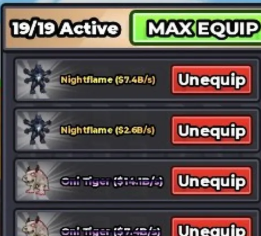 88.3B/S MONEY/S | 207.7B SPEED | ONI TIGER 14.1B + NIGHTFLAME | 19/19 SLOTS | STEAL AN EGG | ⚡ FAST DELIVERY ⚡