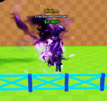 10 FRACTURED PETS including+ DIVINE UNICORN+ DIVINE KITSUNE + VOID SERPENT | 92B/S MONEY | 34B SPEED! GOOD FOR MAIN ACCO