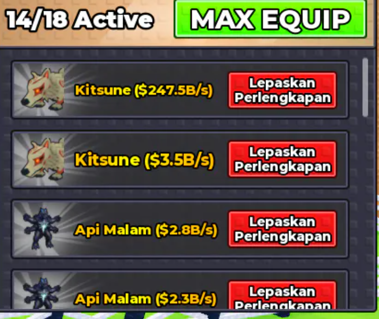 331B/S INCOME | 12B SPEED | BEST PET KITSUNE 247.5B/S | MAX BASE | MAX TREADMILL | CLEAN ACCOUNT NO EMAIL