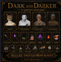 Dark and Darker 2024 GCX Charity Torch Code | Rainbow Torch Skin | Limited Cosmetic | PC In-Game Shop Redeem | Torch Dig