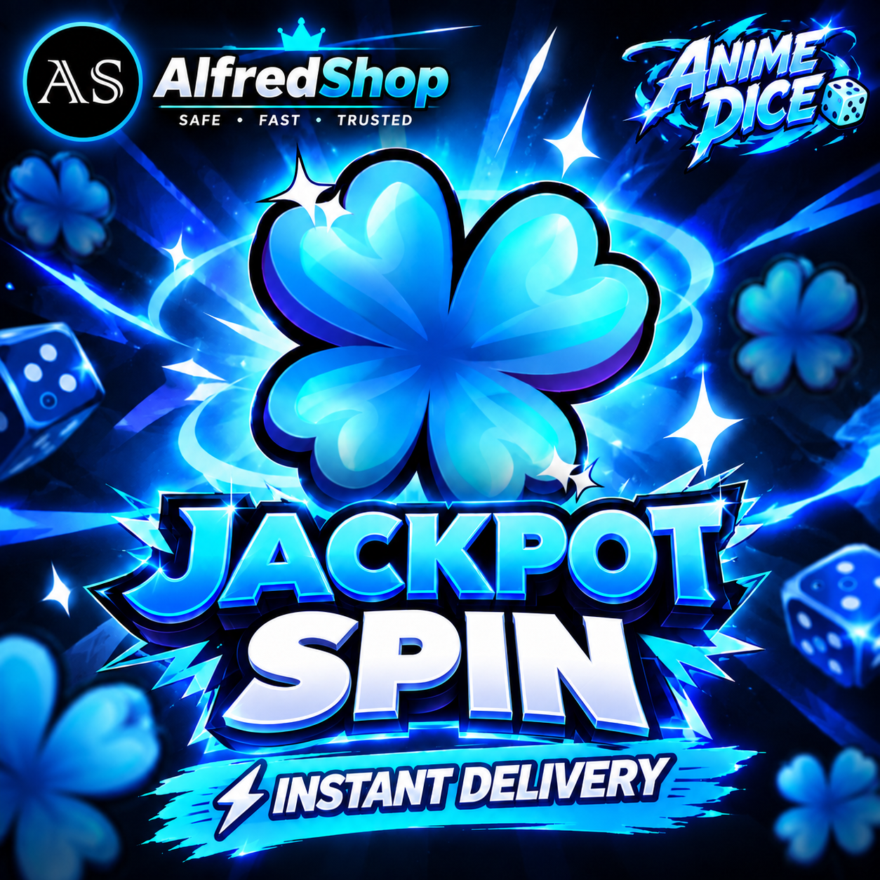 [ Anime Dice ] 1x Jackpot Spin | Ready Unit✅ | INSTANT DELIVERY✅
