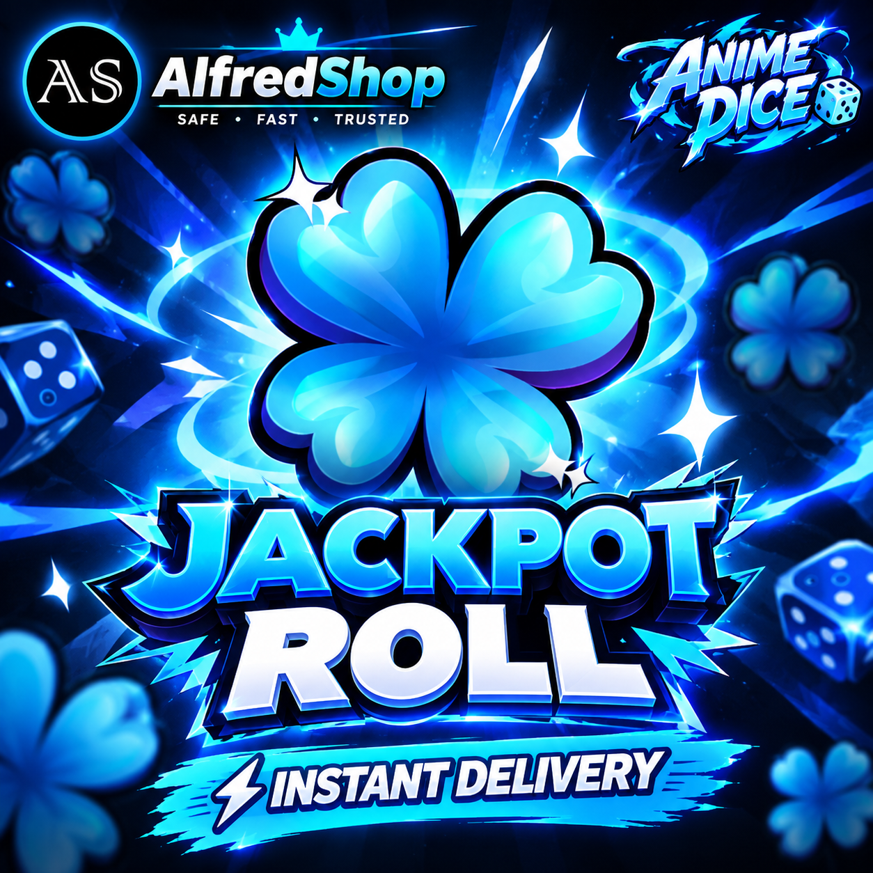 [ Anime Dice ] 1x Jackpot Spin | Ready Unit✅ | INSTANT DELIVERY✅