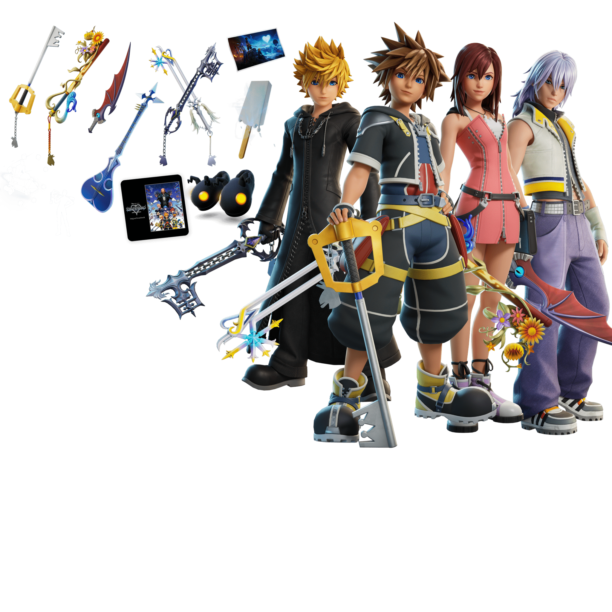 Fortnite Gifting: KINGDOM HEARTS Bundle (4500 V-Bucks) | READ DESCRIPTION