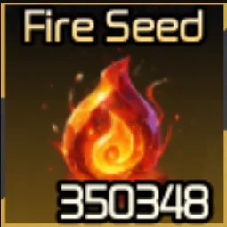 X50000 Fire Seed Broken Blade