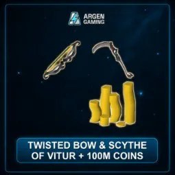 Twisted Bow Scythe of Vitur 100m Coins